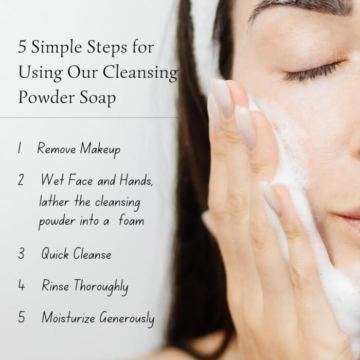 Koji Enzyme Face Wash Powder – Gentle Brightening Cleanser with Kojic Acid | Veg... - Image 8