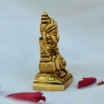 Brass Kuber Maharaj Statue Idol (2.25inch 120 gram) God of Treasure Wealth Deity... - Image 4