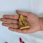 Brass Kuber Maharaj Statue Idol (2.25inch 120 gram) God of Treasure Wealth Deity... - Image 6