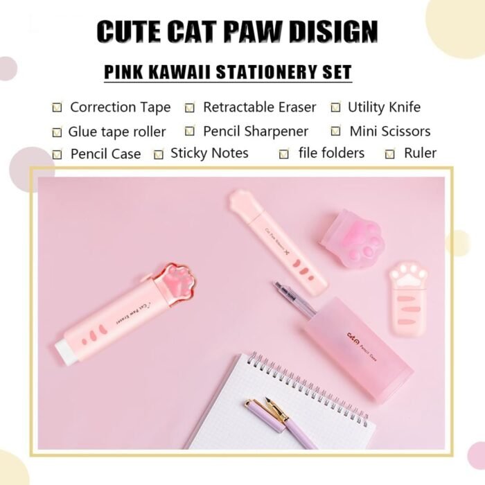 Cute School Supplies,Stationary Gift Set, Japanese Stationery Birthday GIFS, Inc... - Image 3
