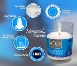 Ohr Yahrzeit Memorial Candles - 1 Day & 24 Hour Yom Kippur Jewish Candles in Gla... - Image 3