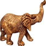 Wooden Hand-Carved African Elephant Figurine Sculpture from Kenya, 12”x 8” x 4”,... - Image 3