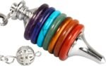 TUMBEELLUWA Healing Crystal Pendulum Chakra Quartz Dowsing Energy Stone Divinati... - Image 3