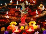 alikiki Standing Lakshmi Idol Statue - 8.3”H Hindu Goddess Laxmi MATA India Diwa... - Image 4