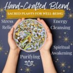 Medicinal Herbs Spiritual Incense Burner Kit Gift Set: Hand-Crafted, Smudging, B... - Image 3