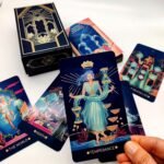 Fantome Tarot Card Deck 80-Card Minimalist Deck with Guidebook and AR App for Be... - Image 7