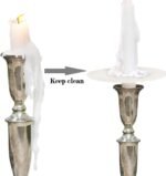 Spell Candles Set of 20, Church Candles with Drip Protectors for Vigils, Prayers... - Image 3