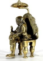 eSplanade - 6" Premium Brass Statue/Idol Shirdi Sai Baba with Chair and Chatra S... - Image 3