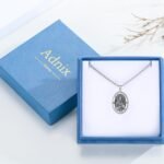 Patron Saint Necklace 925 Sterling Silver Amulet Necklace Religious Jewelry for ... - Image 8