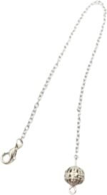 30PCS Natural Stone Quartz Crystal Chain Pendulum Pendant-30pcs Silver Chain - Image 2