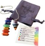 7 Chakra Pendulum & Double Points for Dowsing & Divination, Chakra Balancing Ene... - Image 2