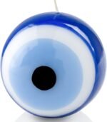 BCS Blue Evil Eye Candle - Nazar Home Decor - Handmade Unscented Premium Candles... - Image 2