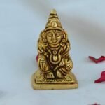 Brass Kuber Maharaj Statue Idol (2.25inch 120 gram) God of Treasure Wealth Deity... - Image 2
