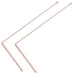 Copper Dowsing Rods - 99.9% Pure Copper 2PCS Divining Rods - for Ghost Hunting T... - Image 2