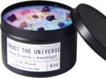Crystal Healing Candles Manifestation Candle Magic Gift Spiritual Energy Chakra ... - Image 2