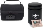 Herb Guard Half Oz Smell Proof Jar (250ml) with Locking Protective Case Smell Pr... - Image 2