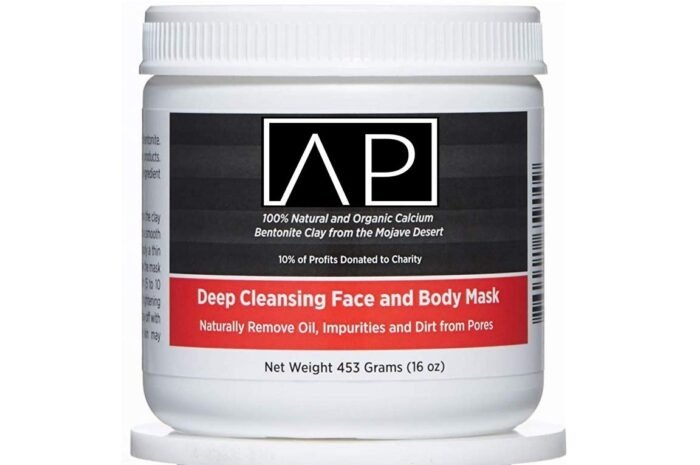 Indian Healing Clay, Deep Pore Cleansing Face & Body Mask Powder, STERILIZED Wit... - Image 2