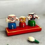 LOVENSPIRE Lord Jagannath Balabhadra Subhadra Idol for Home Decor Car Dashboard ... - Image 2