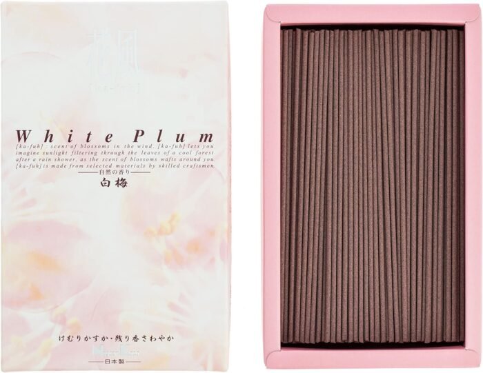 Nippon Kodo Ka-Fuh (Scent Of Blossoms In The Wind) White Plum 450 Sticks - Image 2