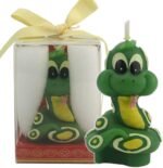TIHOOD Snake Cartoon Birthday Candle, Smokeless Cake Candle and Party Supplies, ... - Image 2