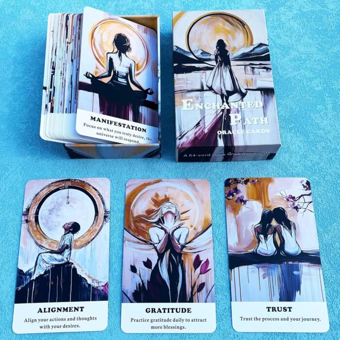 The Enchanted Path Oracle Cards, Oracle Cards for Beginners, Self Love and Spiri... - Image 2