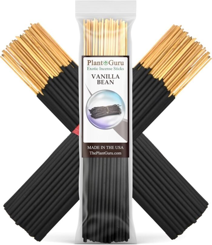 Vanilla Bean Exotic Incense Sticks 7 Inch - Bulk 1 Bundle 85 to 100 Sticks - Nat... - Image 2