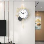 Wall Clock Decorative Large Modern Wall Clock Silent Non-Ticking Battery Operate... - Image 2
