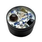 Witches Shield of Protection Herbal Intention Crystal Candle | Ritual Altar Tool... - Image 2