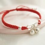 Fashion 925 Sterling Silver Bell Rope Bracelet for Women, Hand Knitting Dainty B... - Image 3