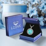 Turquoise Tree of Life Necklace for Women S925 Sterling Silver Turquoise Jewelry... - Image 9