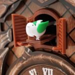 Cuckoo Clock German-Style Wooden with Pendulum - Battery Operated Forest Decor W... - Image 3