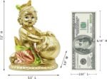 Hindu God Baby Krishna Statue - Indian Idol Lord Krishna Sculpture Home Office M... - Image 6