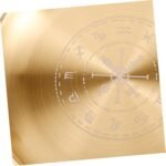 Zerodeko Altar Bowl Candle Holder Ritual Plate for Wiccan Altar Table Dowsing Di... - Image 5