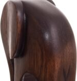 NOVICA Artisan Handmade Wood Figurines Cedar Elephant from Peru Pair Brown Sculp... - Image 6