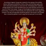 TIED RIBBONS Durga for Pooja | 7.8 Inch, Resin | Durga on Tiger Statue for Desk,... - Image 3