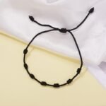 2Pcs Handmade 7 Knots Red String of Fate Protection Good Luck Bracelet Set Adjus... - Image 5