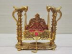 LAXMI Craft Lord Krishna Jhula Singhasan Indian Traditional Handicraft Antique L... - Image 6
