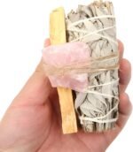 Generic Premium California White Sage (1) & Palo Santo Smudge Sticks (1) with He... - Image 3