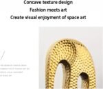 Luxury Statue Ceramic Modern Statues Golden Wealth Elephant Figurine for Premium... - Image 4