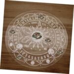 Cabilock Acrylic Divination Board Artistic Design Portable Pendulum Board for Sp... - Image 3
