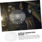Cabilock Acrylic Divination Board Artistic Design Portable Pendulum Board for Sp... - Image 6