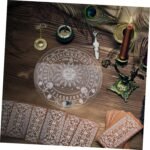 Cabilock Acrylic Divination Board Artistic Design Portable Pendulum Board for Sp... - Image 9