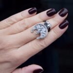 Celtic Crescent Moon Necklace Sterling Silver - Wiccan Luna Pendant - Female Sym... - Image 7