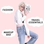 JYTAPP Makeup Bag Board Planchette Canvas Cosmetic Bag Spirit Board Art Zipper P... - Image 4