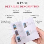 78 Pink Tarot Cards with Guide Book,Gold Foil Rider Waite Tarot Deck PVC for Beg... - Image 7