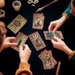 78 Pink Tarot Cards with Guide Book,Gold Foil Rider Waite Tarot Deck PVC for Beg... - Image 8