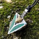 Magic Human Wolf Arrowhead Necklace - Gold Tone Wolf Protection Necklace - Stain... - Image 5