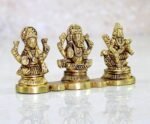 eSplanade Laxmi Ganesh Saraswati Idol - 2 inches Height | Ganesha Lakshmi Religi... - Image 3