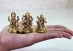 eSplanade Laxmi Ganesh Saraswati Idol - 2 inches Height | Ganesha Lakshmi Religi... - Image 4