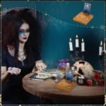 PH PandaHall Wooden Tarot Card Holder Card Display Stand Butterfly Pattern Tarot... - Image 4